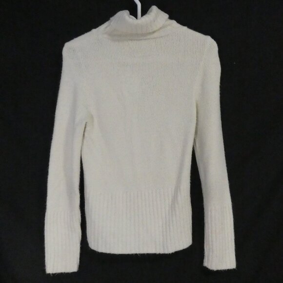 CLOCKHOUSE | UK size 12 | Cream Knit Turtleneck Sweater - Picture 2 of 16